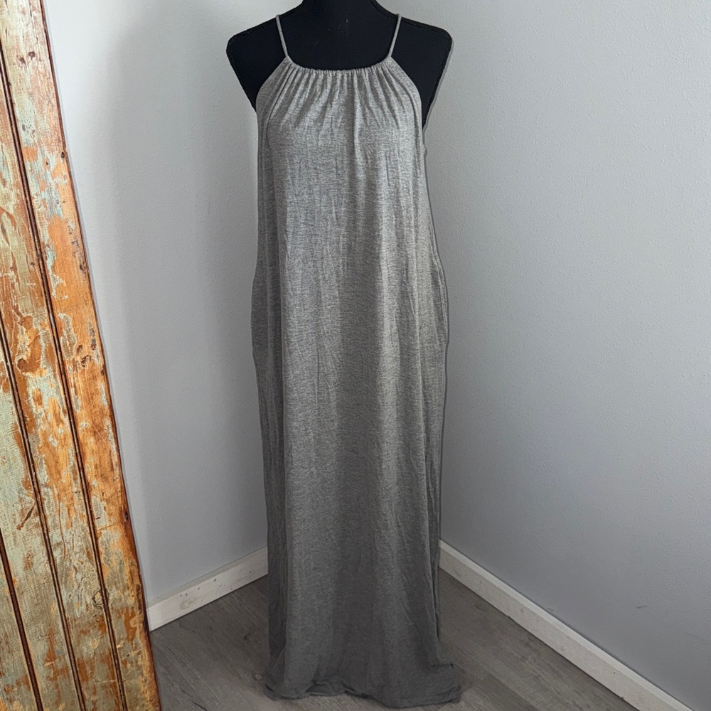 Gray Maxi Dress